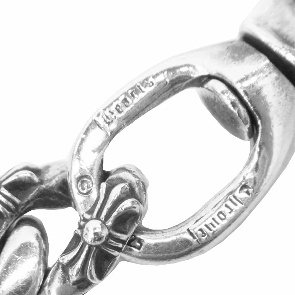 CHROME HEARTS クロムハーツ（原本無） FANCY SHORT-1 1クリップ ショート ファンシー ウォレットチェーン シルバー系【中古】