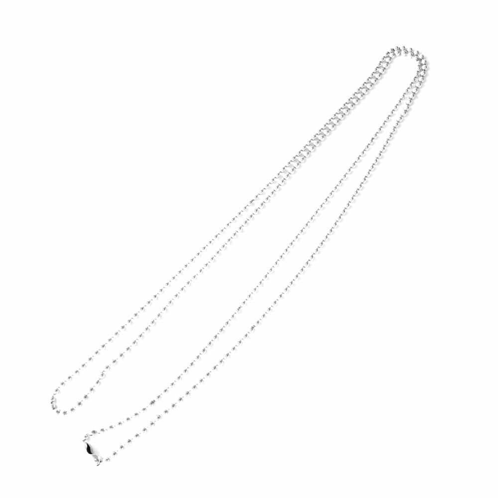CHROME HEARTS クロムハーツ（原本無） ボール チェーン シルバー系【美品】【中古】