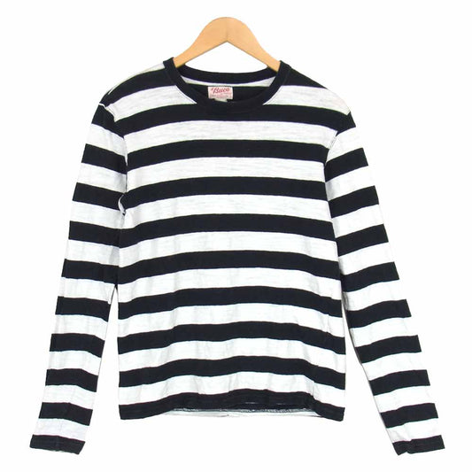 The REAL McCOY'S ザリアルマッコイズ BUCO ブコ ボンタン 長袖 Tシャツ カットソー ブラック系 M【中古】