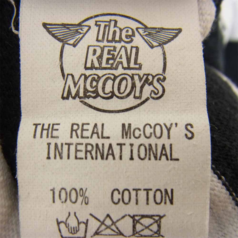 The REAL McCOY'S ザリアルマッコイズ BUCO ブコ ボンタン 長袖 Tシャツ カットソー ブラック系 M【中古】