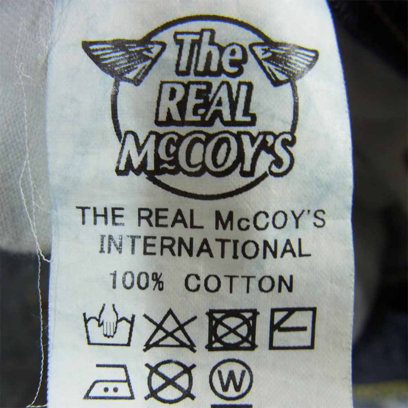 The REAL McCOY'S ザリアルマッコイズ Lot.001XX デニム ショーツ インディゴブルー系 33【中古】