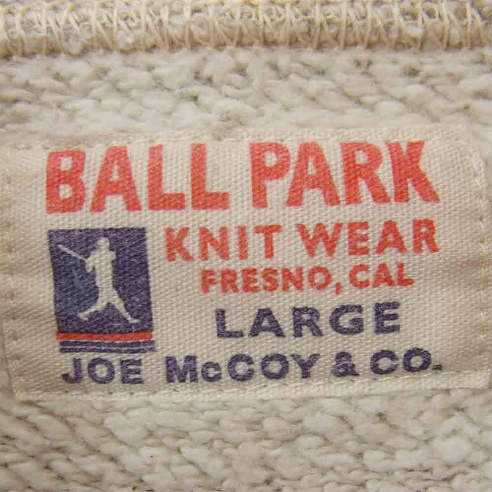 The REAL McCOY'S ザリアルマッコイズ JOE McCOY ジョー マッコイ 30s スウェット パーカー BOXING グレー系 L【中古】