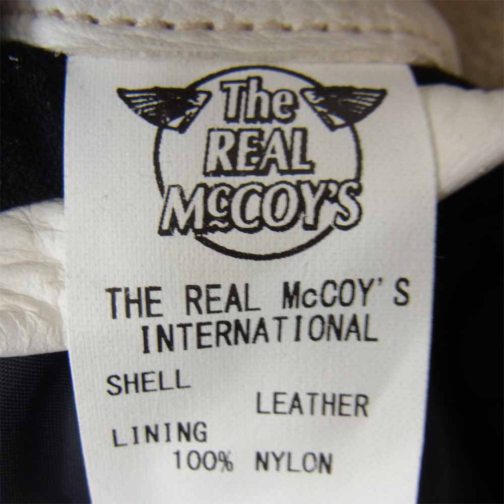 The REAL McCOY'S ザリアルマッコイズ 19AW BUCO ブコ DEERSKIN RACING VEST CHECKER ディア スキン レザー ベスト ブラック系 40【中古】