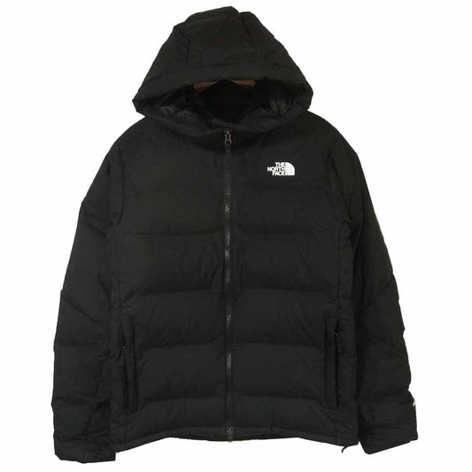 THE NORTH FACE ノースフェイス ND91915 ビレイヤー パーカ ダウンジャケット ミャンマー製 ブラック系 M【中古】