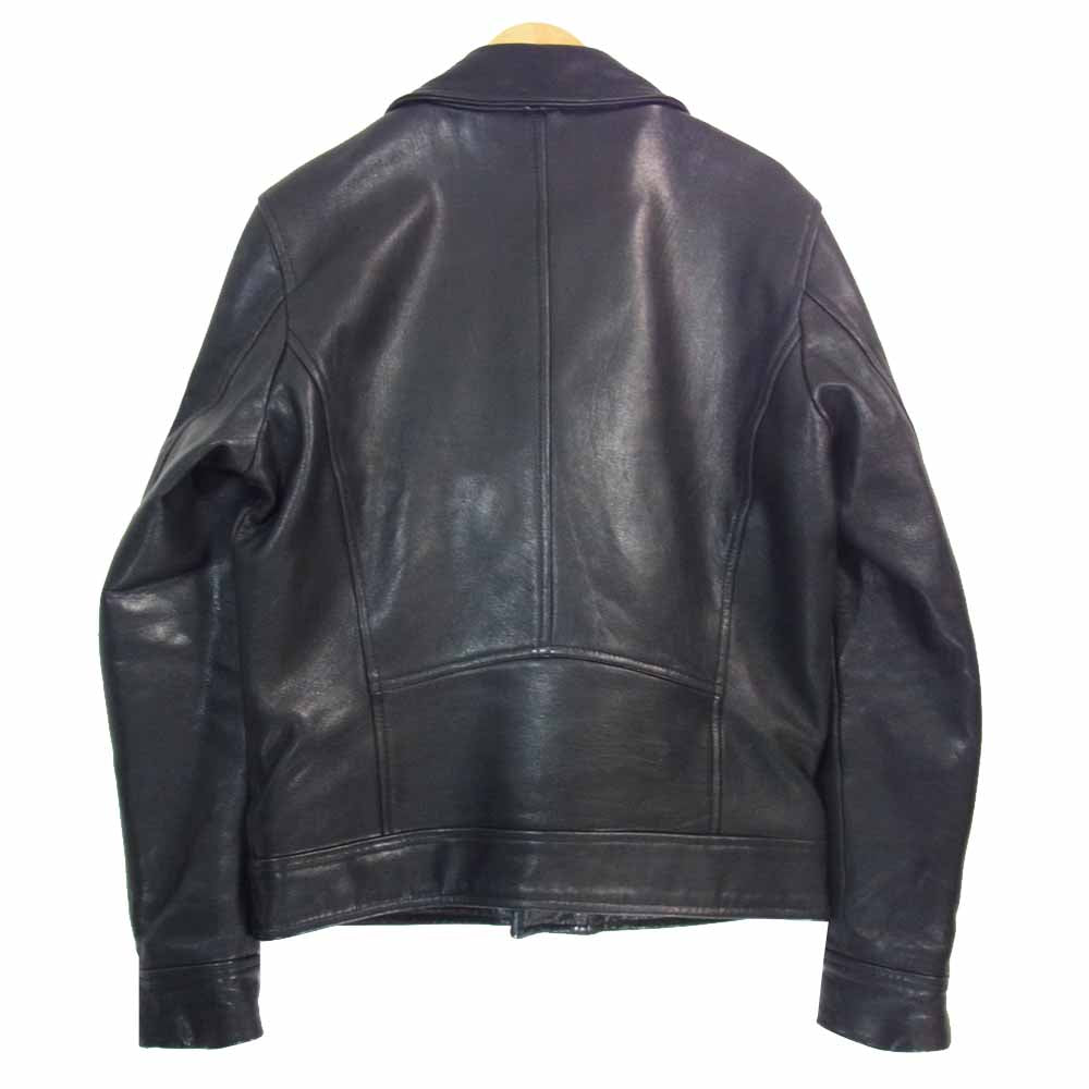 Paul Smith ポール・スミス バイカラー ゴートレザー ダブル