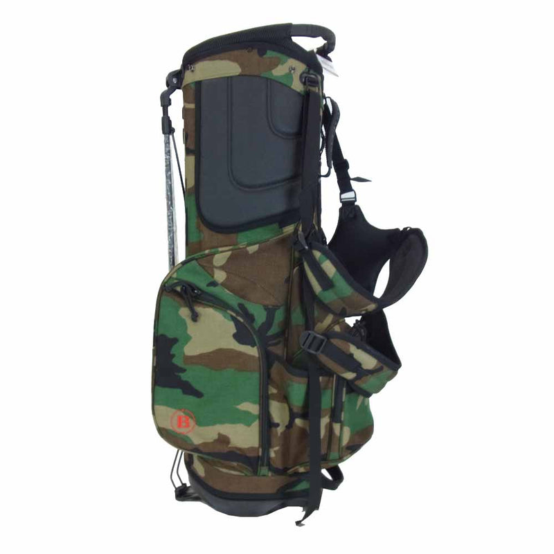 BRIEFING ブリーフィング BRG203D22-160-001 CR-4 #02 STAND BAG スタンド キャディ ゴルフ バッグ マルチカラー系 FREE【新古品】【未使用】【中古】