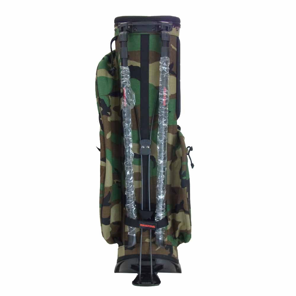 BRIEFING ブリーフィング BRG203D22-160-001 CR-4 #02 STAND BAG スタンド キャディ ゴルフ バッグ マルチカラー系 FREE【新古品】【未使用】【中古】