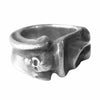 GABOR ガボール ギャラ付 Small Gothic Skull Ring スモール ゴシック スカル リング  シルバー系【中古】