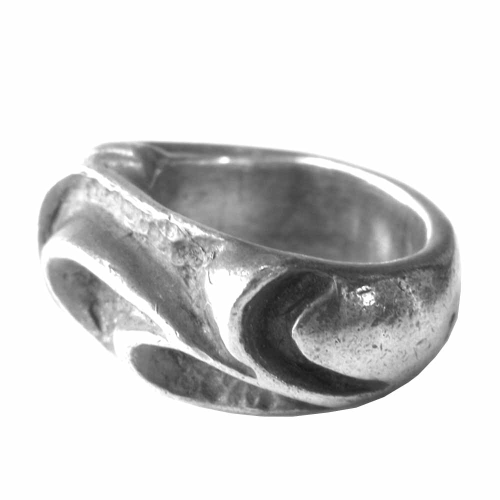 GABOR ガボール ギャラ付 Small Gothic Skull Ring スモール ゴシック スカル リング  シルバー系【中古】