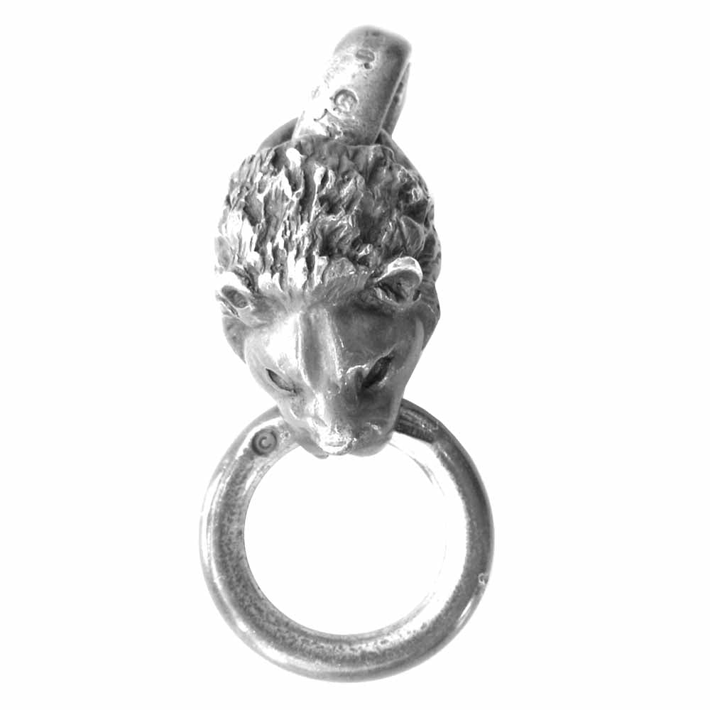 GABOR ガボール ギャラ付 LION PENDANT ライオン ペンダント シルバー系【中古】