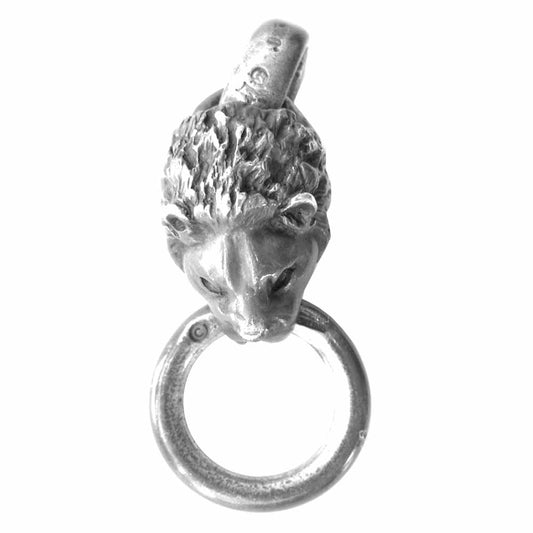GABOR ガボール ギャラ付 LION PENDANT ライオン ペンダント シルバー系【中古】