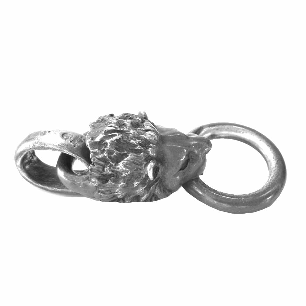 GABOR ガボール ギャラ付 LION PENDANT ライオン ペンダント シルバー系【中古】