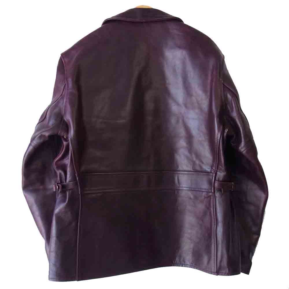 AERO LEATHER エアロレザー HERCULES ヘラクレス  ワインレッド系 42【中古】