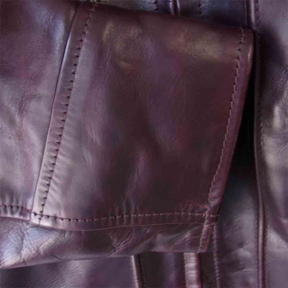 AERO LEATHER エアロレザー HERCULES ヘラクレス  ワインレッド系 42【中古】