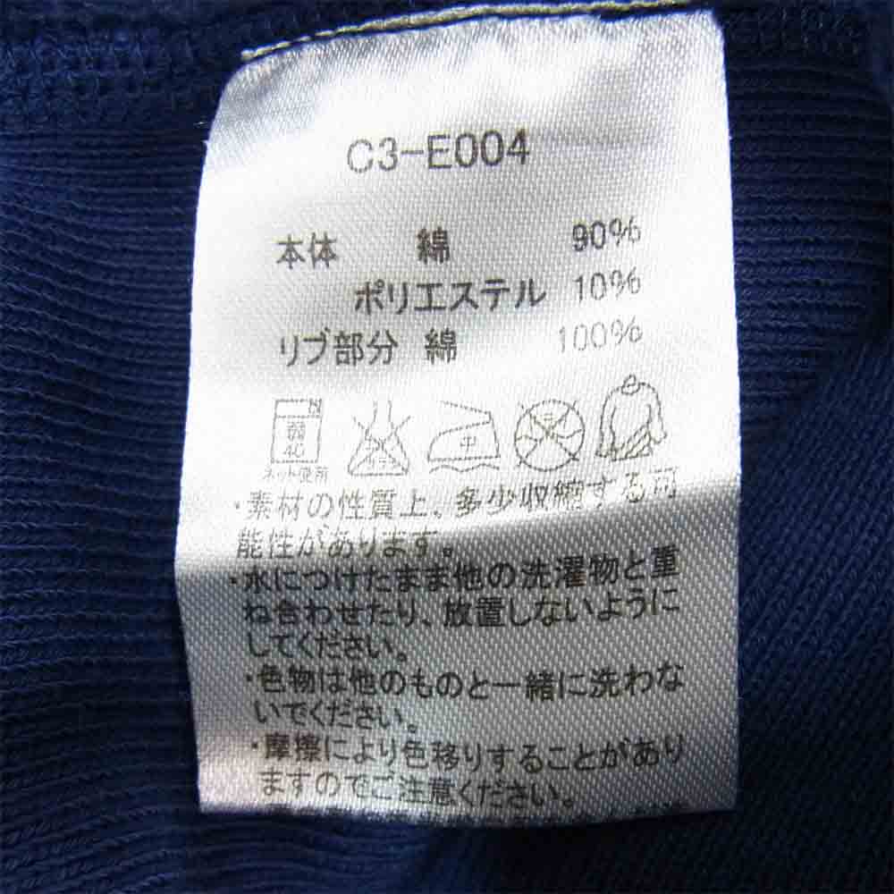 Champion チャンピオン C3-E004 Reverse Weave リバースウィーブ 青単 復刻 クルーネック スウェット ネイビー系 L【中古】