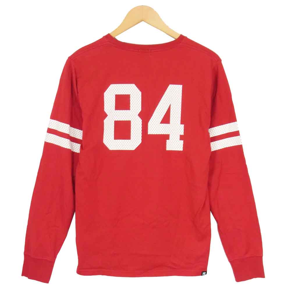 HYSTERIC GLAMOUR ヒステリックグラマー 0253CL02 MESH PT WOMAN メッシュプリント カットソー レッド系 M【中古】