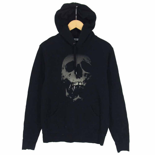 HYSTERIC GLAMOUR ヒステリックグラマー 0241CF08 スカル ベリー パーカー ブラック系 L【中古】