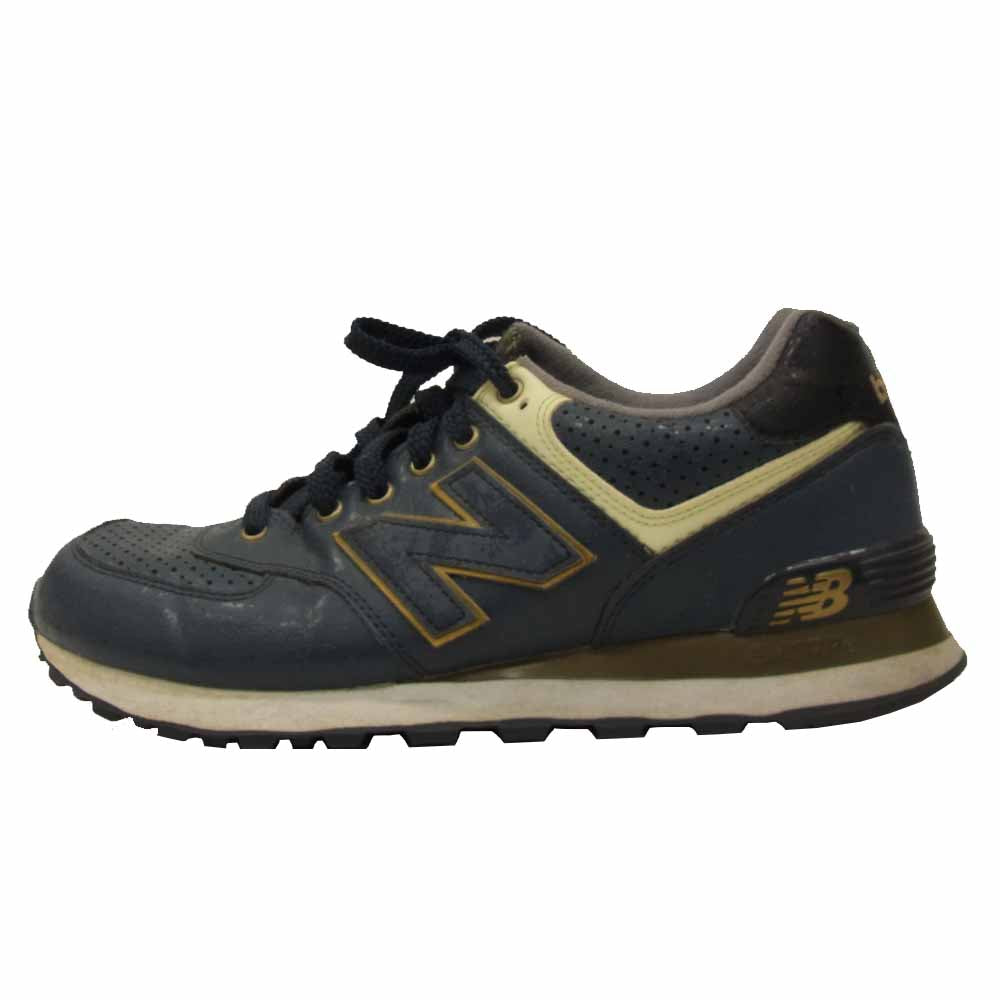 NEW BALANCE ニューバランス ML574MMN 574 MOON PACK ムーン パック ネイビー 27cm【中古】