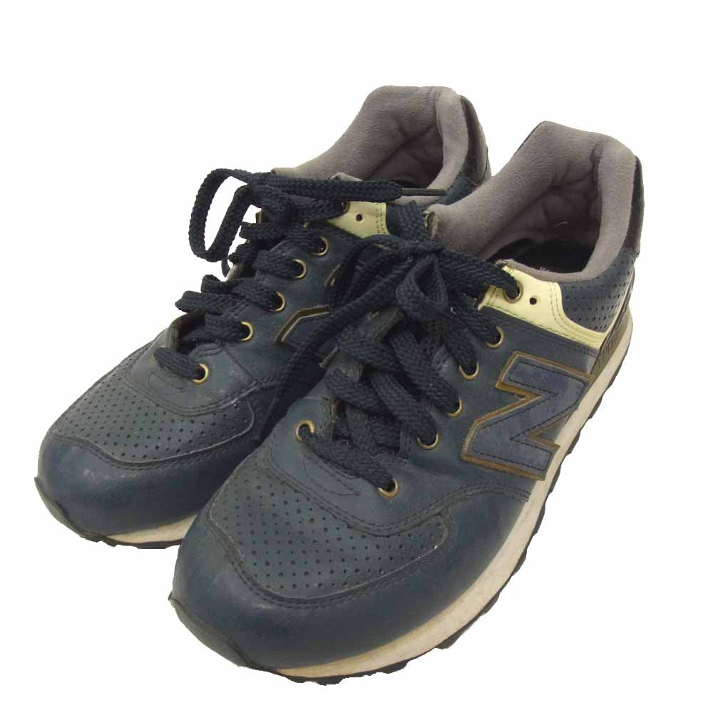 NEW BALANCE ニューバランス ML574MMN 574 MOON PACK ムーン パック ネイビー 27cm【中古】