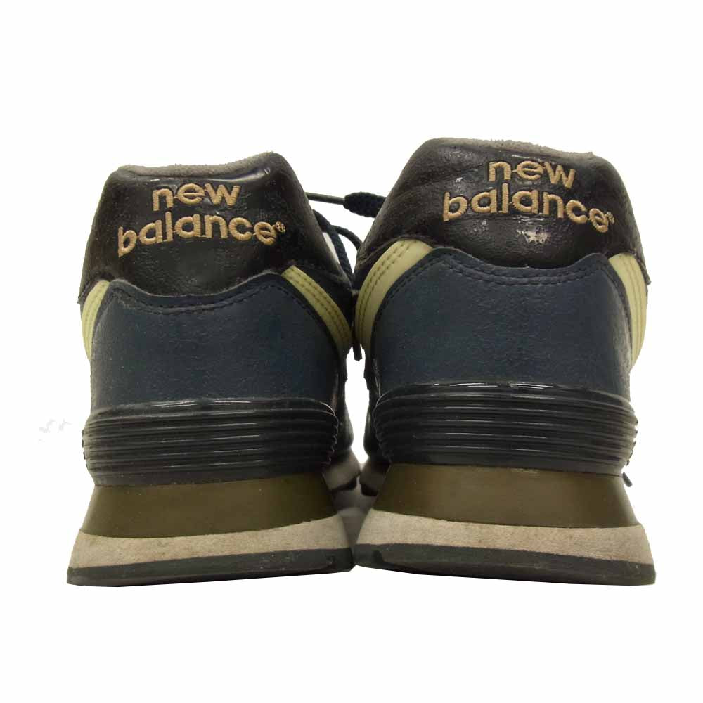 NEW BALANCE ニューバランス ML574MMN 574 MOON PACK ムーン パック ネイビー 27cm【中古】