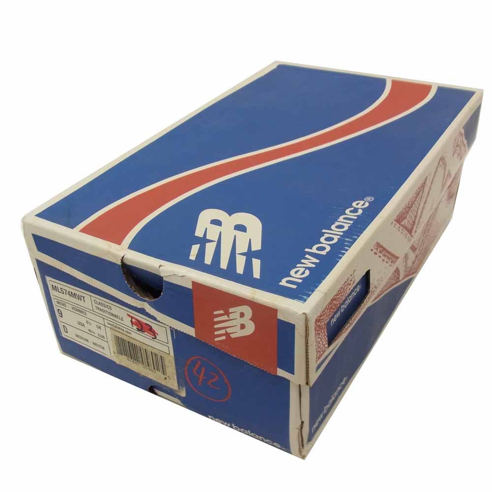 NEW BALANCE ニューバランス ML574MWT 574 MOON PACK ムーン パック ホワイト ホワイト系 27cm【中古】
