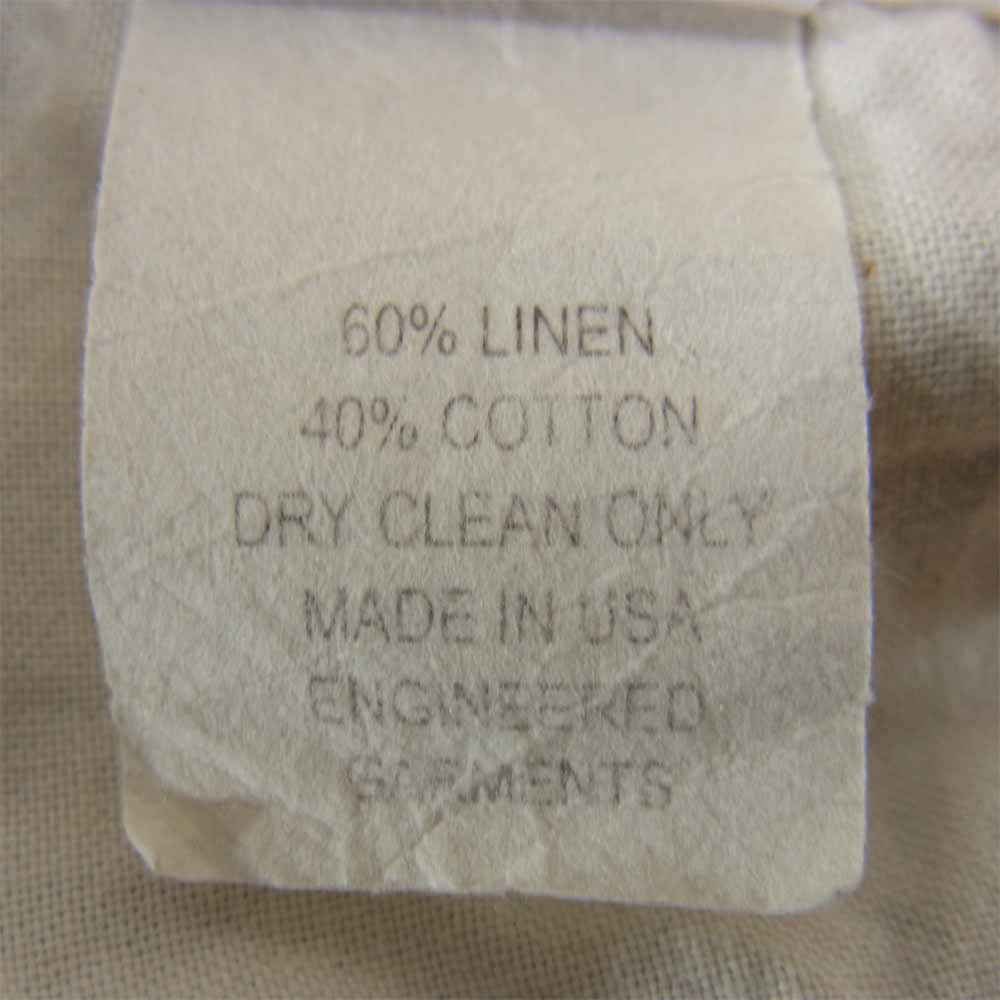 Engineered Garments エンジニアードガーメンツ コットン リネン ジャケット ブラック系 S【中古】