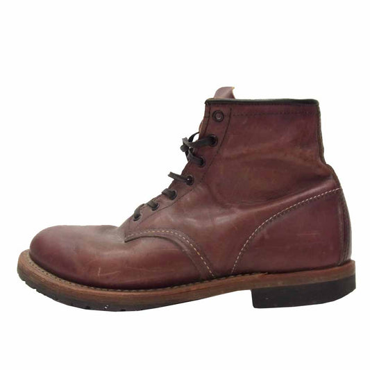 RED WING レッドウィング 9011 BECKMAN ベックマン レースアップ ブーツ ワインレッド系 26.5cm【中古】