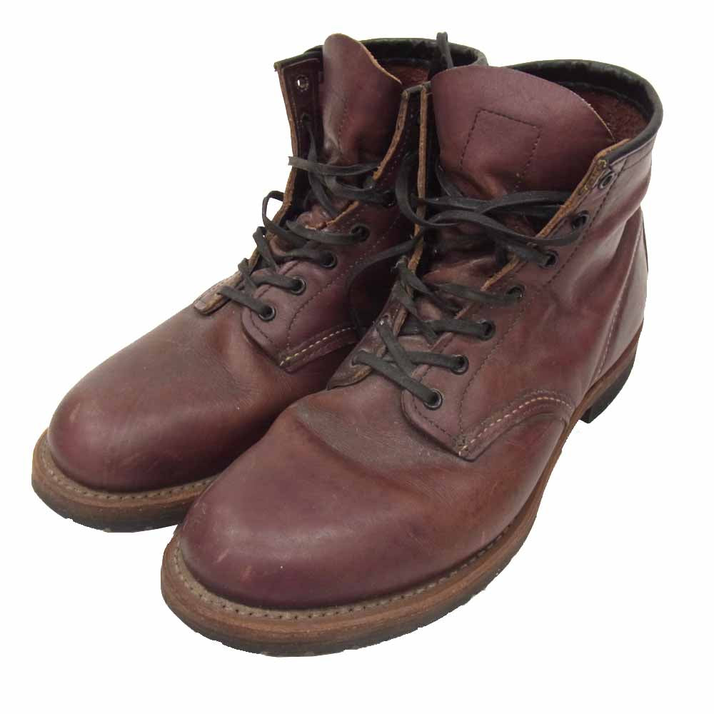 RED WING レッドウィング 9011 BECKMAN ベックマン レースアップ ブーツ ワインレッド系 26.5cm【中古】