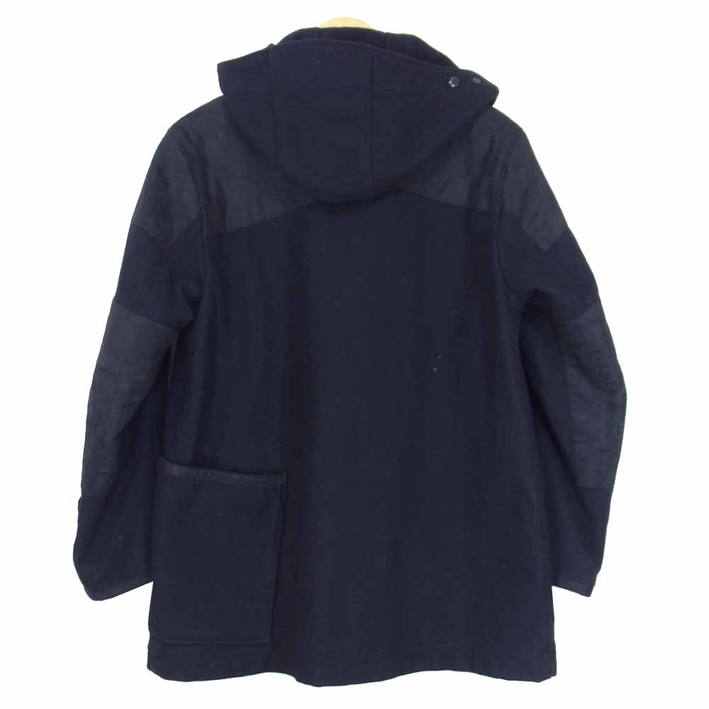 Engineered Garments エンジニアードガーメンツ ウール メルトン ダッフル コート ネイビー系 XS【中古】