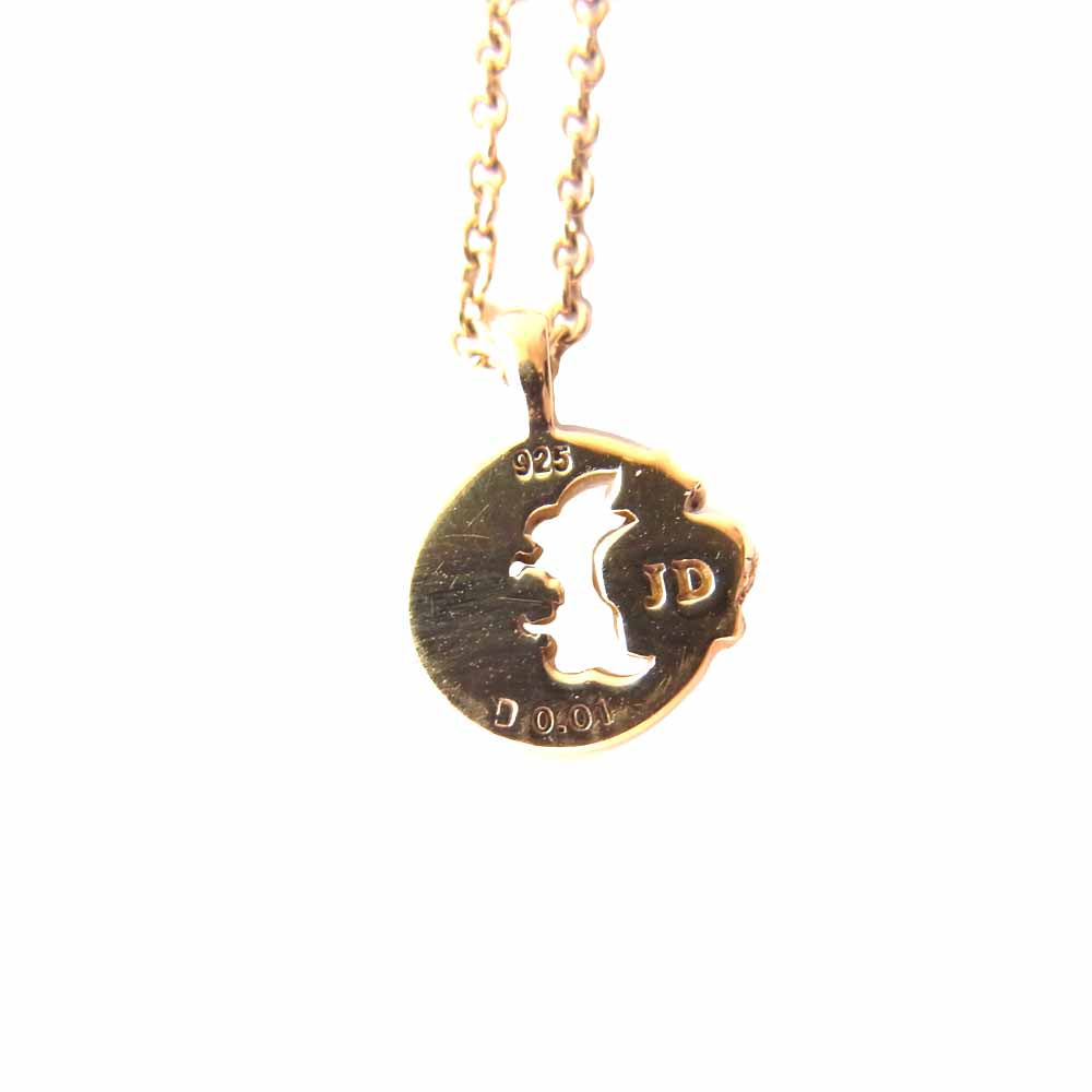 Justin Davis ジャスティンデイビス SNJ796 DARK FANTASY ネックレス ゴールド系【中古】