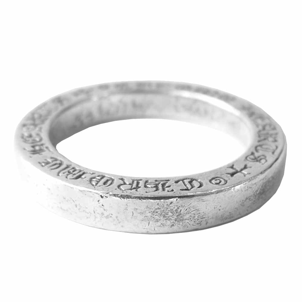 CHROME HEARTS クロムハーツ（原本無） 3ｍｍ スペーサー プレーン リング シルバー系 13【中古】