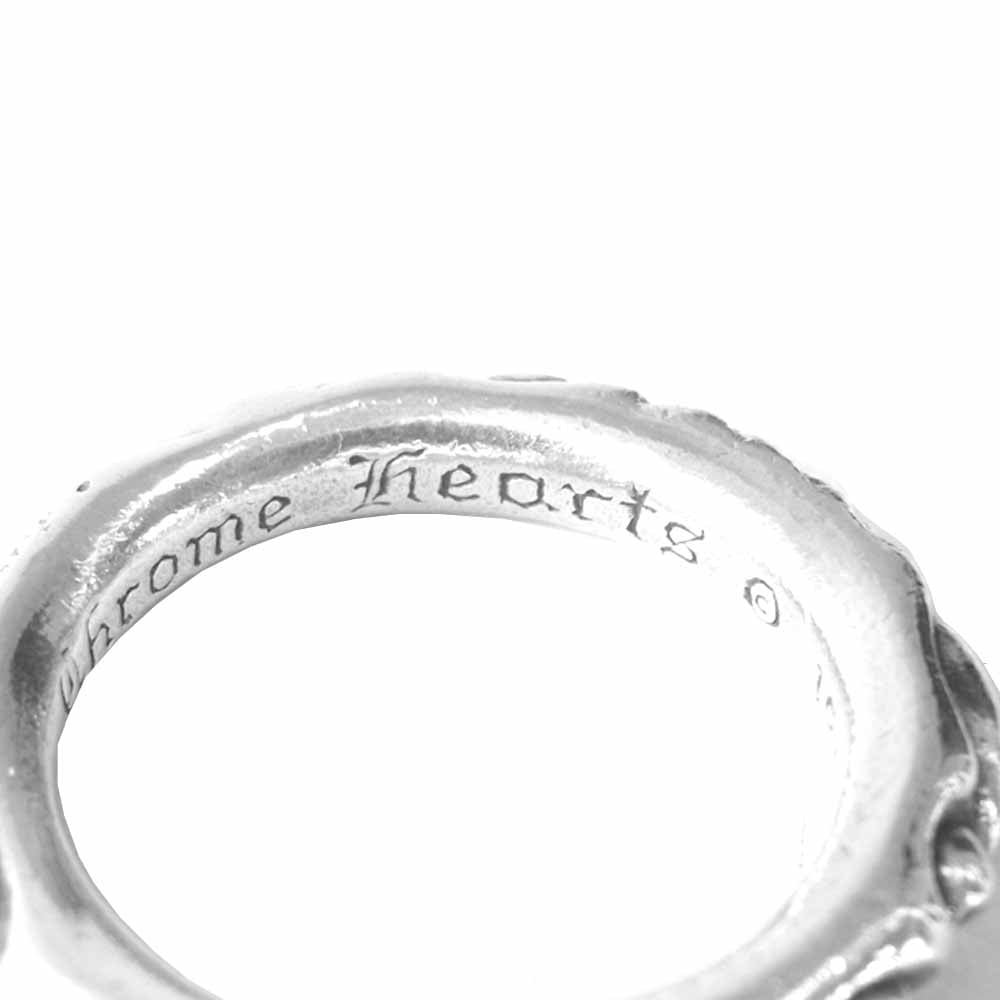 CHROME HEARTS クロムハーツ（原本無） SCRL BAND スクロールバンド リング シルバー系 20【中古】