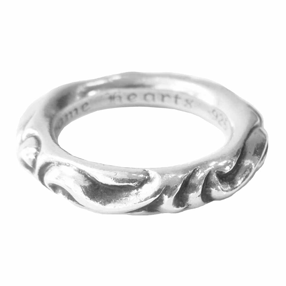 CHROME HEARTS クロムハーツ（原本無） SCRL BAND スクロールバンド リング シルバー系 17【中古】