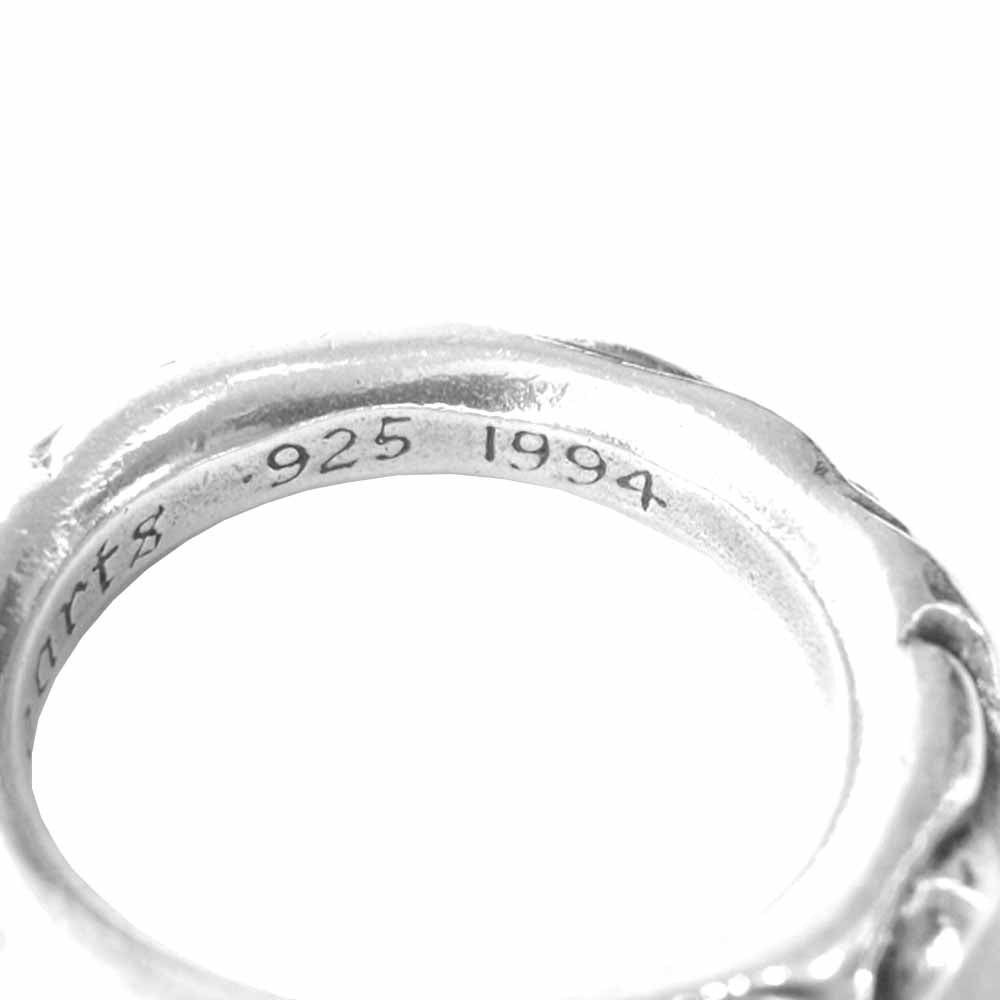 CHROME HEARTS クロムハーツ（原本無） SCRL BAND スクロールバンド リング シルバー系 17【中古】