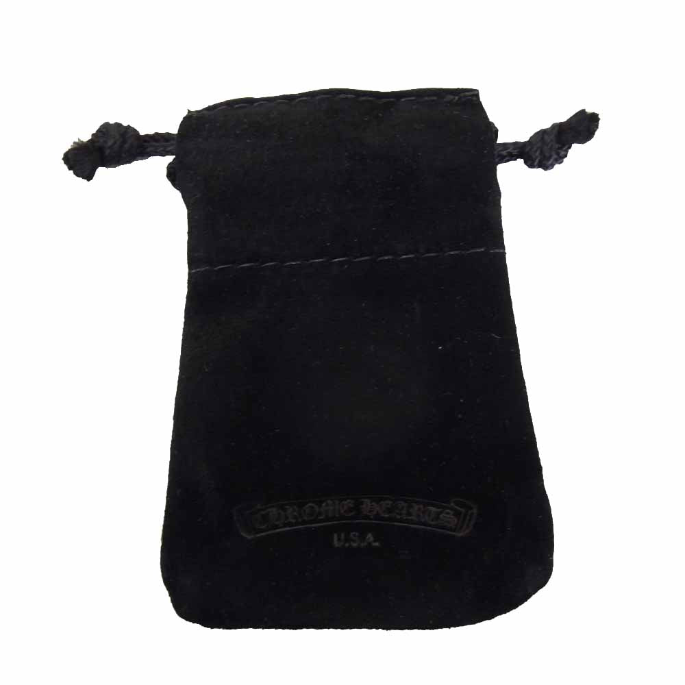 CHROME HEARTS クロムハーツ（原本有） 22k タイニー ファット クロス ダイヤ ネックレス ゴールド系【中古】