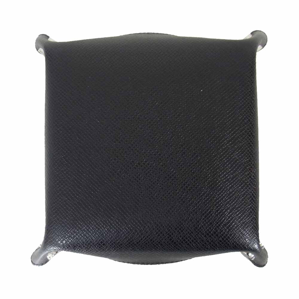 PELLE MORBIDA ペッレモルビダ PMO-BAAC008 Barca バルカ エンボスレザー トレイ ブラック系【美品】【中古】