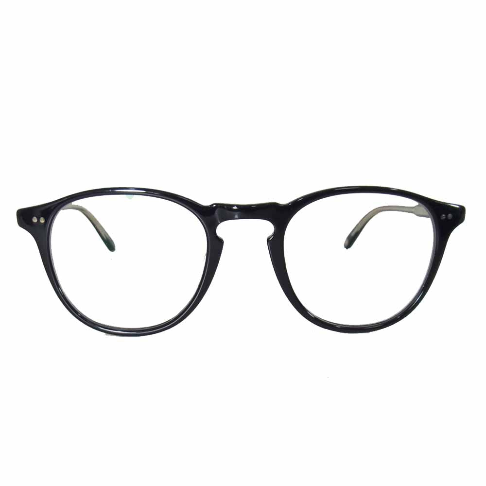 ギャレットライト HAMPTON ハンプトン ボストン 度入り メガネ フレーム ブラック系 46□21【中古】