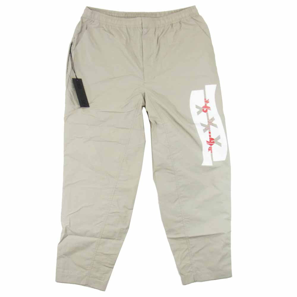 ウィンダンシー 21SS WDS-XXX-SP-02 × GOD SELECTION XXX ゴッド セレクション トリプルエックス Nylon Pants ナイロン パンツ XL ベージュ グレー系 XL【新古品】【未使用】【中古】