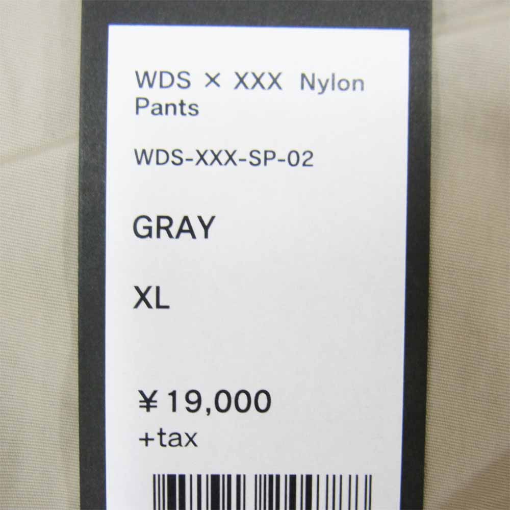 パンツWDS × XXX Nylon Pants GRAY (XXX-SP-02) - ワークパンツ/カーゴ ...