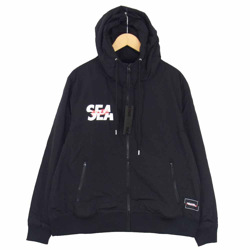 ウィンダンシー 21SS WDS-XXX-SP-01 × GOD SELECTION XXX ゴッド セレクション トリプルエックス Nylon Parka ナイロン パーカー M ブラック ブラック系 M【新古品】【未使用】【中古】