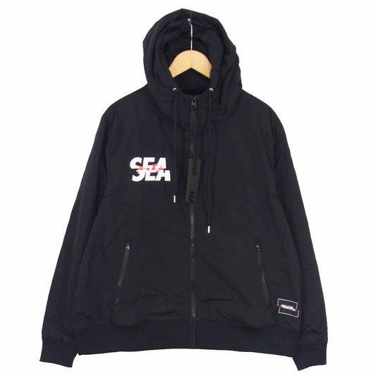 ウィンダンシー 21SS WDS-XXX-SP-01 × GOD SELECTION XXX ゴッド セレクション トリプルエックス Nylon Parka ナイロン パーカー M ブラック ブラック系 M【新古品】【未使用】【中古】
