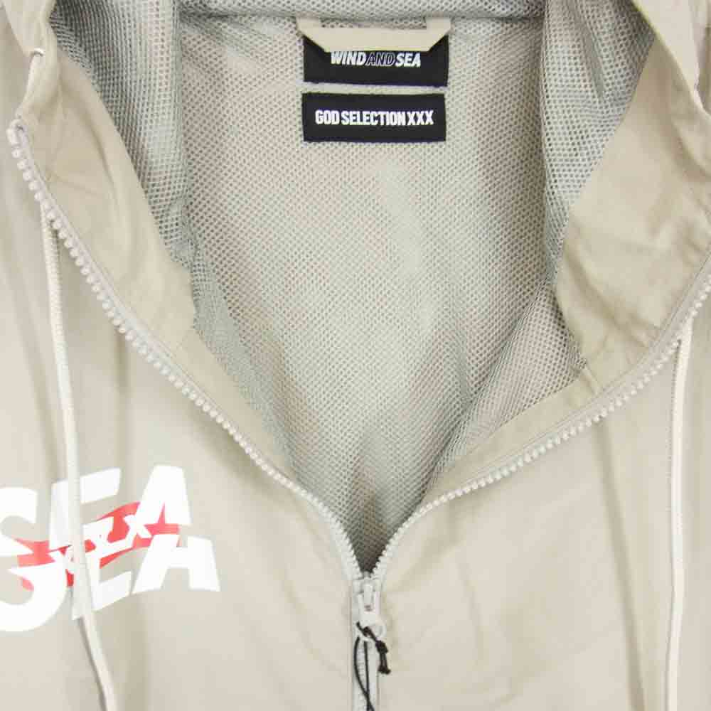ウィンダンシー 21SS WDS-XXX-SP-01 × GOD SELECTION XXX ゴッド セレクション トリプルエックス Nylon Parka ナイロン パーカー XL グレー グレー系 XL【新古品】【未使用】【中古】
