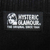 HYSTERIC GLAMOUR ヒステリックグラマー 01193NS09 TRIANGLE WOMAN プルオーバー ニット ブラック系 FREE【中古】