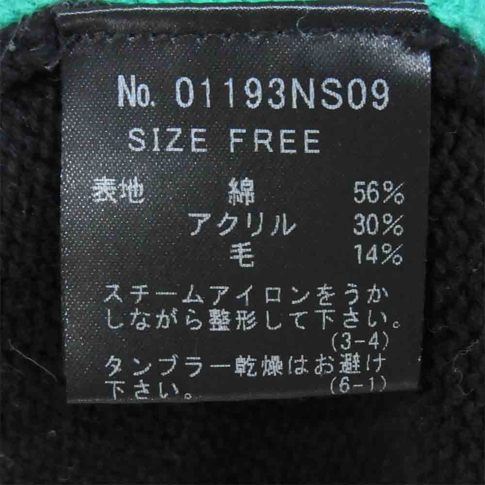 HYSTERIC GLAMOUR ヒステリックグラマー 01193NS09 TRIANGLE WOMAN プルオーバー ニット ブラック系 FREE【中古】