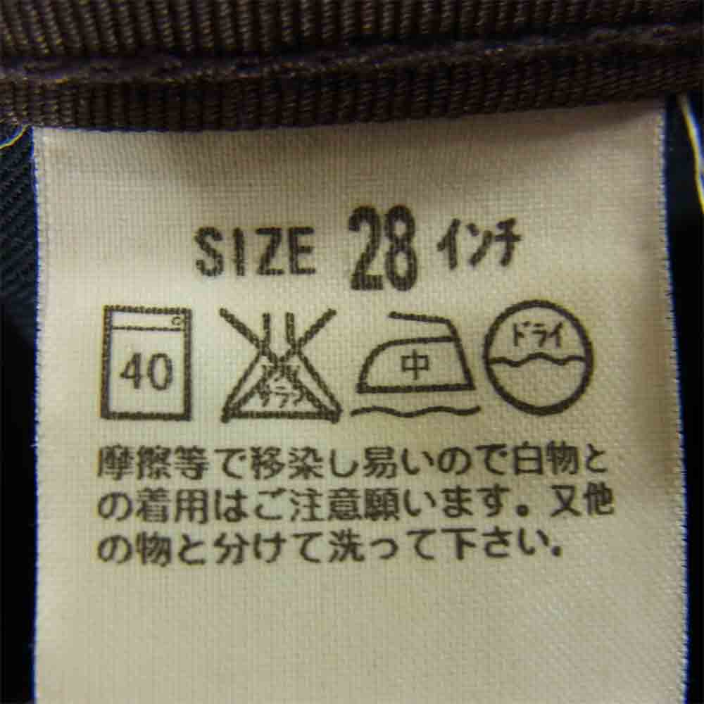 Levi's リーバイス J138-030678 STA PREST TIGHT スタプレ ブーツカット パンツ ブラウン系 28【美品】【中古】