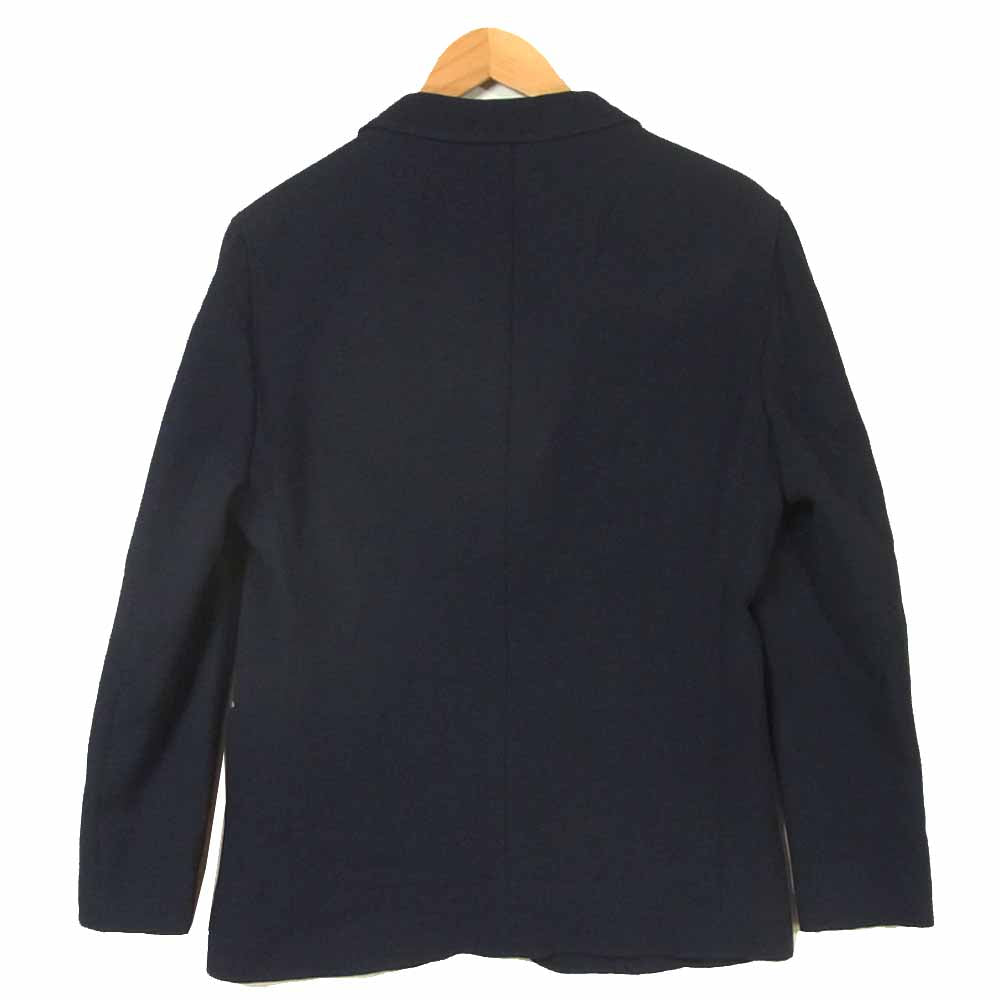 Emporio Armani エンポリオ・アルマーニ ストレッチ 2B ジャケット イタリア製 ネイビー系 48【中古】