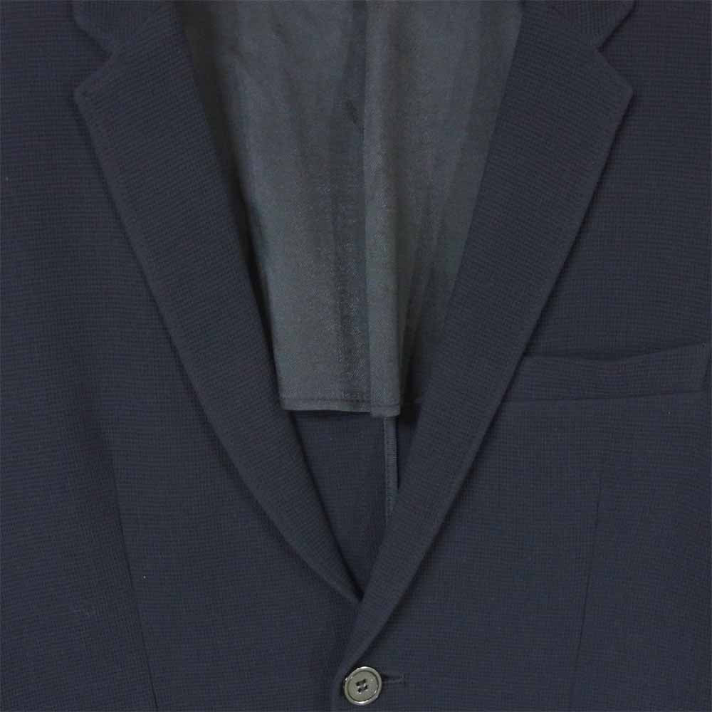 Emporio Armani エンポリオ・アルマーニ ストレッチ 2B ジャケット イタリア製 ネイビー系 48【中古】