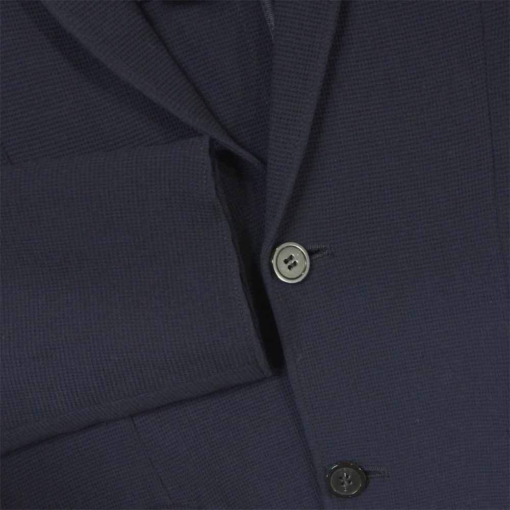 Emporio Armani エンポリオ・アルマーニ ストレッチ 2B ジャケット イタリア製 ネイビー系 48【中古】