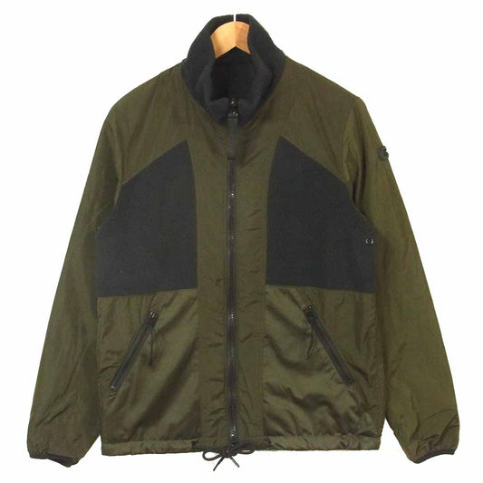 COACH コーチ F78476 リバーシブル ナイロン フリース ジャケット 中国製 カーキ系 ブラック系【中古】