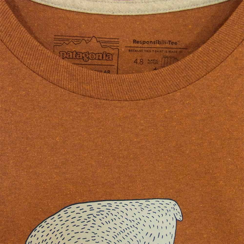 patagonia パタゴニア 38513 L／S Eat Local Goat Responsibili Tee 長袖 Tシャツ EarthwormBrown L【新古品】【未使用】【中古】